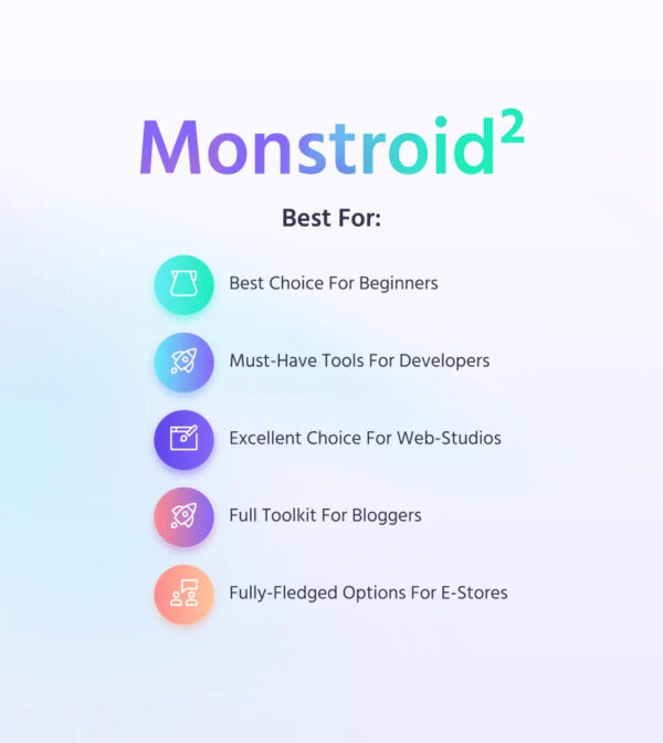 Шаблон Wordpress Monstroid2 - Multipurpose Modular WordPress Elementor Theme Theme WordPress