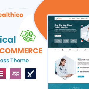 Шаблон Wordpress Healthieo - Medical WooCommerce Theme WordPress