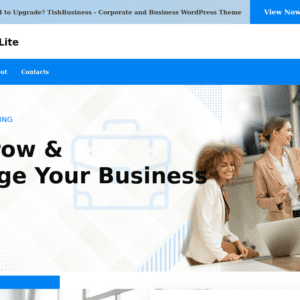 Шаблон Wordpress TishBusinessLite - Free Corporate and Business Theme WordPress