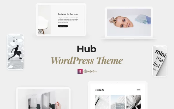 Шаблон Wordpress Hub - Creative and Business Multipurpose Theme WordPress