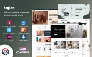 Stylen - Furniture & Interior WordPress Woocommerce Template WooCommerce Theme