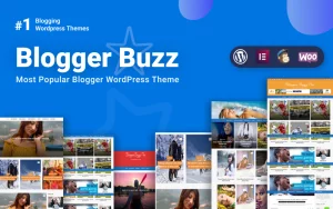 Шаблон Wordpress Blogger Buzz Free - Magazine and WordPress Template Theme WordPress