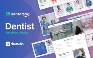 Шаблон WordPress DentoMax - Dentist, Medical & Healthcare Theme WordPress