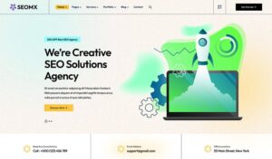 Шаблон Wordpress SeoMx - Seo & Digital Marketing Theme WordPress