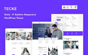 Tecke - IT Solution Theme WordPress