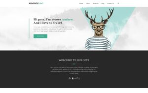 Шаблон Wordpress Adverocking - Lifestyle Neutral WordPress Elementor Theme Theme WordPress