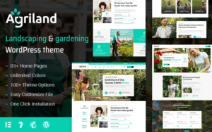 Шаблон Wordpress Agriland - Agriculture and Garden Theme WordPress