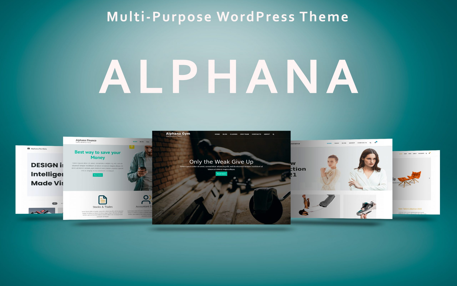 Шаблон Wordpress Alphana - Multi-Purpose Theme WordPress