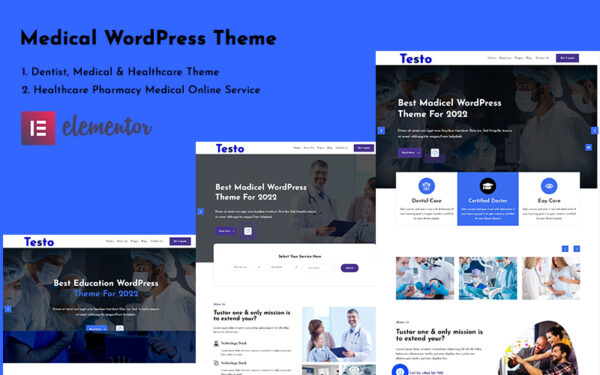 Шаблон Wordpress Aoton - Health and Medical Wordpress Theme Theme WordPress