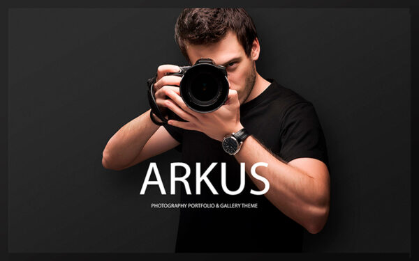 Шаблон Wordpress Arkus - Photography Portfolio & Gallery Theme WordPress