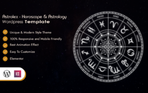 Шаблон Wordpress Astrolex - Horoscope & Astrology Theme WordPress