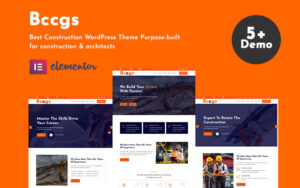 Шаблон Wordpress Bccgs- Construction Theme WordPress