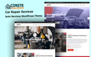 Шаблон Wordpress bConstruct - Car Repair & Auto Services Theme WordPress