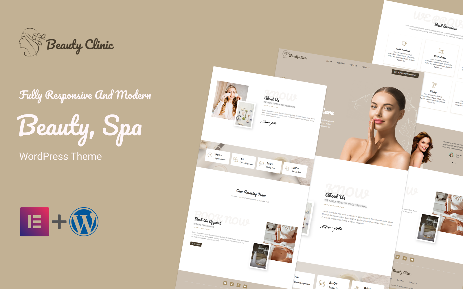 Шаблон Wordpress Beauty Clinic Theme WordPress