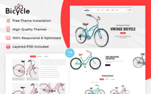 Шаблон OpenCart  Bicycle - Multipurpose Responsive OpenCart Theme 