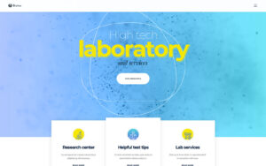Шаблон WordPress Biotex - Medical Laboratory Theme WordPress
