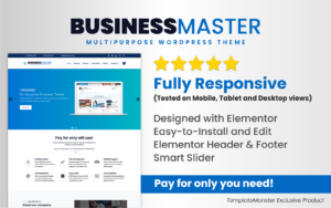 Шаблон Wordpress Business Master - Multipurpose Business Wordpress Theme Theme WordPress