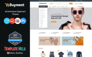 Шаблон OpenCart  Buyment - Mega Store 