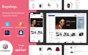 Шаблон OpenCart  BuyShop - Multipurpose Responsive 