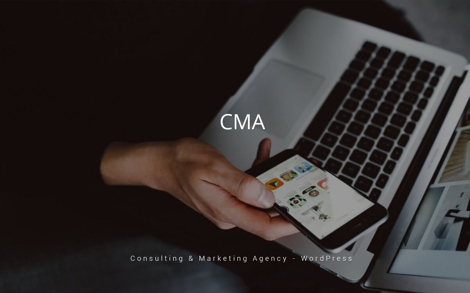 Шаблон WordPress CMA - Consulting & Marketing Agency Theme WordPress