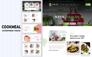 Шаблон Wordpress Cookmeal - Cooking and Recipe Theme WordPress