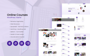 Шаблон Wordpress Courisa - Online Courses Theme WordPress