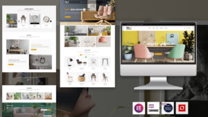 Шаблон WordPress Deco Furniture ﾖ The Elementor Decorate Furniture WordPress theme Theme WordPress