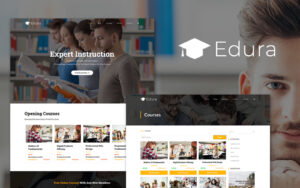 Шаблон Wordpress Edura - LearnPress Education Theme WordPress