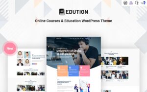 Шаблон Wordpress Edution - Online Courses & Education Responsive Theme WordPress