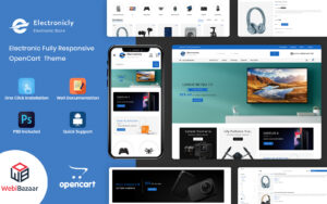 Шаблон OpenCart  Electronicaly - The Shopping Mall 