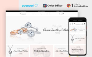 Шаблон OpenCart  Elements Jewellery Opencart Theme 