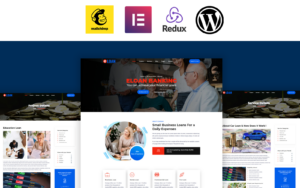 Шаблон Wordpress Eloan - Banking, Loan and Insurance Elementor Theme WordPress