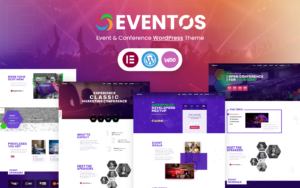 Шаблон Wordpress Eventos – An Event and Conference Theme WordPress