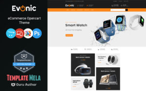 Шаблон OpenCart  Evonic - Multipurpose Shop 