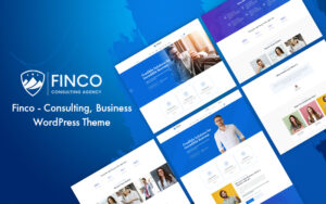 Шаблон WordPress Finco - Consulting Business Theme WordPress