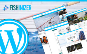 Шаблон WordPress Fishinizer | Fishing & Marine Accessories Theme WordPress