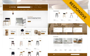 Шаблон OpenCart  Fixture - Online Furniture Store 