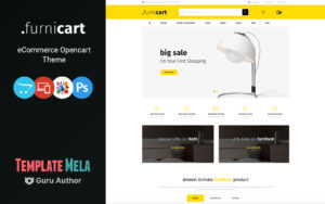 Шаблон OpenCart  FurniCart - Home Decor 