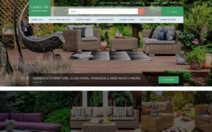 Шаблон OpenCart  Garden Life - Garden Design eCommerce Modern 