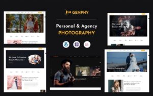 Шаблон Wordpress Genphy - Photography Theme WordPress