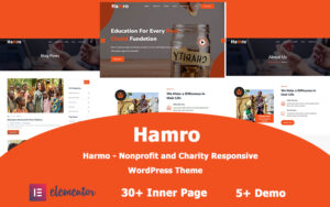 Шаблон WordPress Harmo - Churches and Charity Theme WordPress