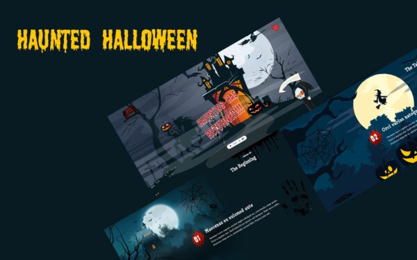 Шаблон Wordpress Haunted Halloween Wordpress Theme Theme WordPress