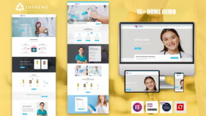 Шаблон WordPress Health Pharma – Elementor Medicine Shop & Clinic Theme WordPress