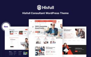 Шаблон WordPress Hisfull - Consultant Responsive Theme WordPress