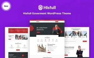 Шаблон Wordpress Hisfull - Municipal and Government Responsive Theme WordPress