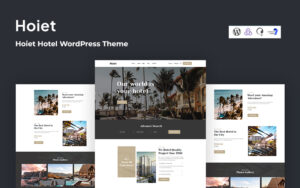 Шаблон WordPress Hoiet - Hotel Theme WordPress