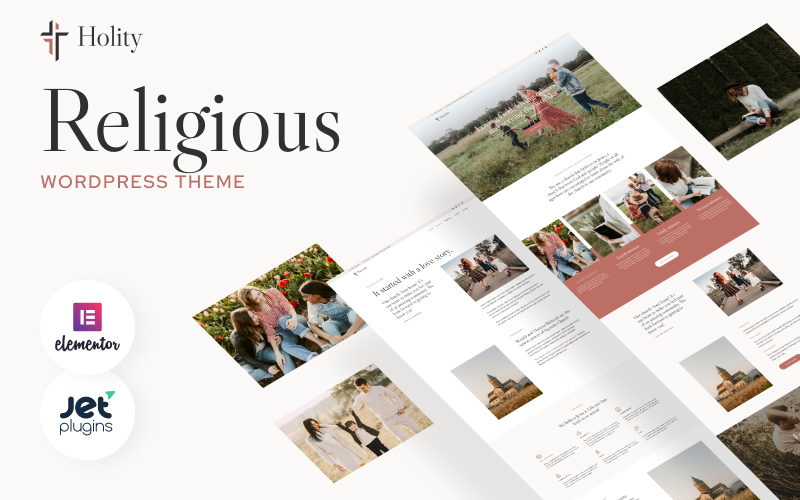 Шаблон Wordpress Holity - Church & Religious WordPress theme Theme WordPress