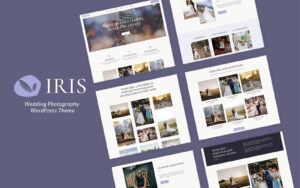 Шаблон Wordpress Iris - Wedding Photography Theme WordPress
