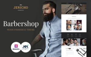 Шаблон WordPress Jericho - Barber Shop Modern Theme WordPress