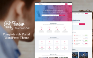 Шаблон WordPress Jobfinder - Job Board Theme WordPress